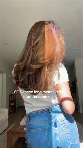 Biotin come and rescue meeee 🧜🏽‍♀️🤍 | Mermaid Hair