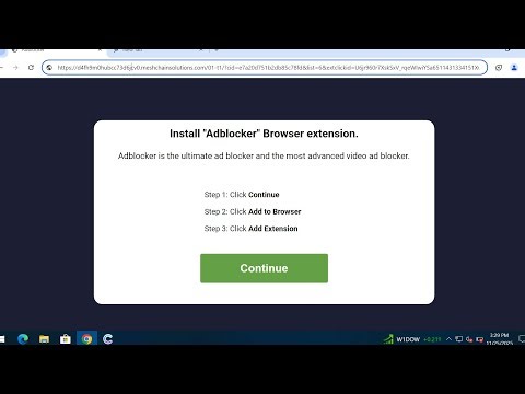 Meshchainsolutions.com pop-up ads - how to remove?