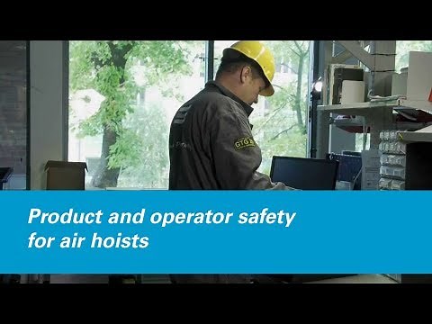 Atlas Copco: Product and Operator Safety for Air Hoists