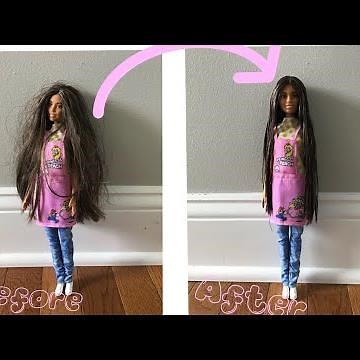How to untangle you dolls hair in 2 easy steps