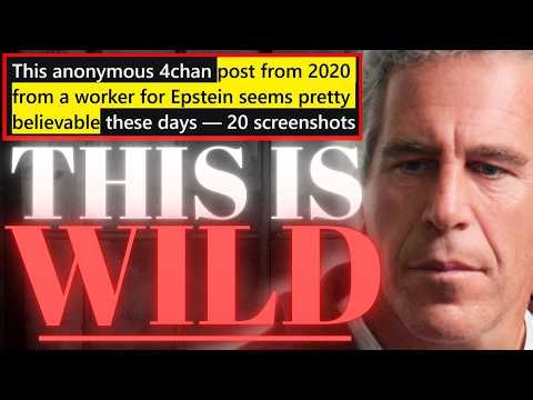 Epstein's Driver Confessed to 2 Bodies...