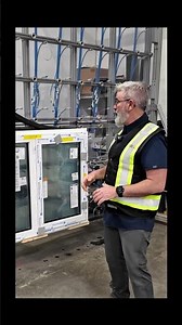 Testing windows at Innotech windows and doors.