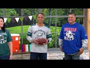 NFL Officially Licensed Short & Long Sleeve T-Shirt Set on QVC