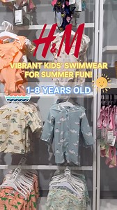 Dive into summer with H&M vibrant & fun swimsuit collection for kids 🌞👙👧🏻 Starting from Rp169,900 - shop now in selected stores! | H&M