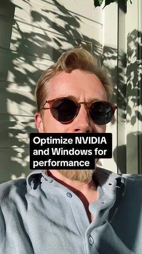 Optimizar controladores NVIDIA y Windows 11