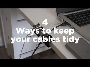 4 ways to keep your cables tidy | ao.com