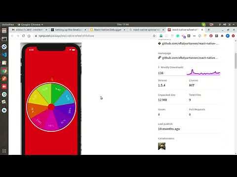 React Native spin wheel