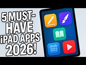 My 5 must have iPad apps for 2026 (and what each one does)