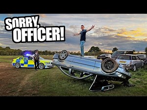 We ROLLED His Drift Car!