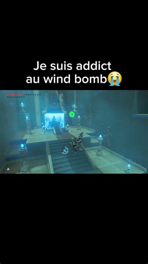 #botw #zelda #nintendo #link #gaming #zeldabreathofthewildfr #totk #sanctuaire #windbomb