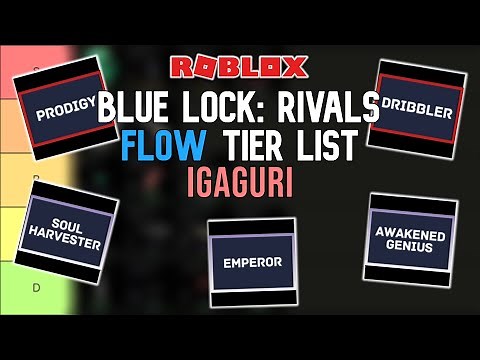 Blue Lock Rivals Flow Tier List - IGAGURI