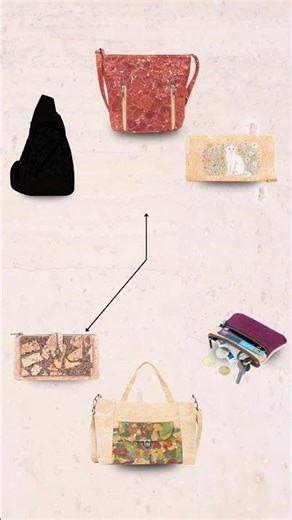 Cork Bags and Wallets for everyday occasion 🌳💃