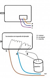 Como Conectar Un Motor Monofasico De 4 Cables Con Capacitor
