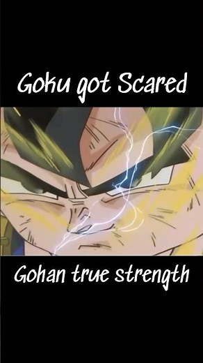 Gohan Turns Ssj2 For The First Time #anime #shorts