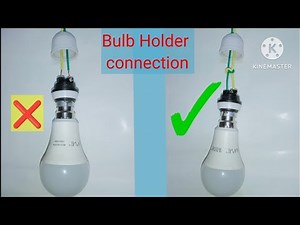 How to Pendent Holder Installation|| How to wire a Light Bulb Holder || How To Wire a Batten Holder