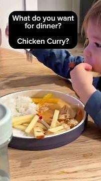 Easy Kid Dinner 🍛 Coconut Curry Chicken