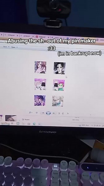 Creative Pin Making Amid Financial Struggles