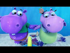 In the Deep Blue Sea Song - 3D Kids Songs and Nursery Rhymes | Hello Hippo