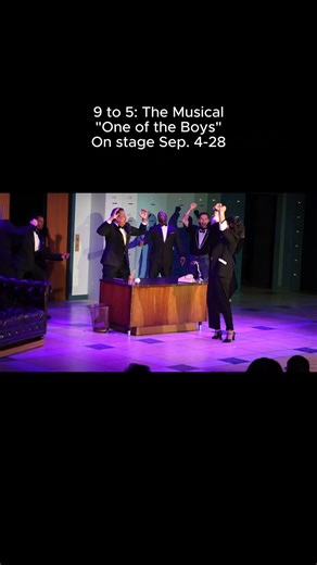 1.8K views · 22 reactions | Don't think "9 to 5" is just your typical musical- we have golf, poker, chess, baseball, and football, too! Violet (Heather Setzler) really is "one of the boys" in this iconic number 朗 Don't miss the show audiences can't stop talking about, on stage now until September 28!! | Cape Fear Regional Theatre | Facebook