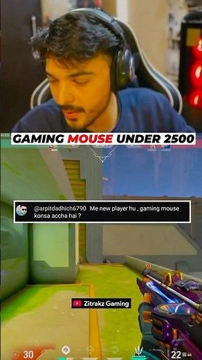 BEST VALORANT GAMING MOUSE UNDER 2500? #gamingmouse