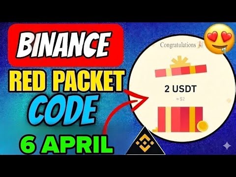 $2 Free | Binance Red Packet Code Today | red Pocket code in binance today