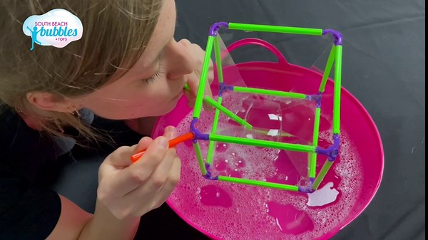 Build A Bubble Montessori 3D Bubble Maker Kit for Kids 8&Up – Fun-Filled, Screen Free Toy - 57-Piece STEM Building Toys Kit– Indoor Educational STEAM Bubble Toys That Help Your Child's Development