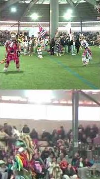 Northern Cree Crow Hop: Watch Dancers' Energetic Performance! #shorts