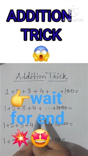 Add sums in seconds.#shorts #maths #additiontricks#addition #mathematics