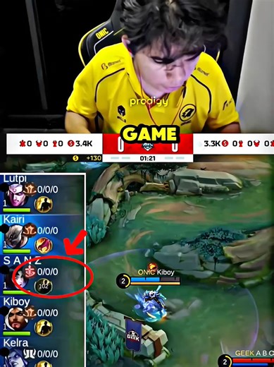 Klarifikasi Onic Sanz dan Flicker di Game 1