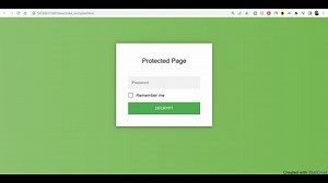 Node.js StatiCrypt Example to Encrypt & Protect Static HTM...