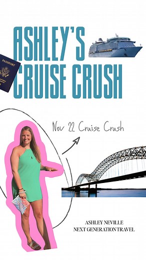 🌊 Ashley’s Cruise Crush Day 21: Viking… on the Mississippi! 🇺🇸🛳️ Did you know you can experience that classic @vikingcruises luxury — the sleek Scandinavian design, the incredible enrichment programs, the destination-deep-dive excursions — without flying to Europe? Yep. Viking sails right here in the U.S. on the longest river in the country… and it’s absolutely magical. This 8-day sailing on the Viking Mississippi takes you from vibrant New Orleans to historic Memphis, with stops in charming