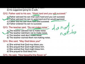 Direct to Indirect Speech | Complete Rules & Examples | English Grammar for TGT/PGT