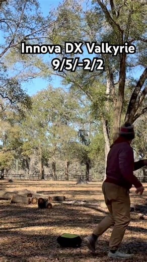 Innova DX Valkyrie parked #discgolf #innovavalkyrie #nature