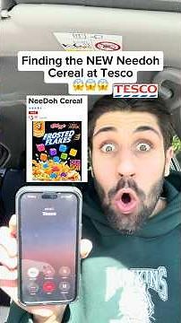 😱 FINDING NEW NEEDOH CEREAL FROM TESCO