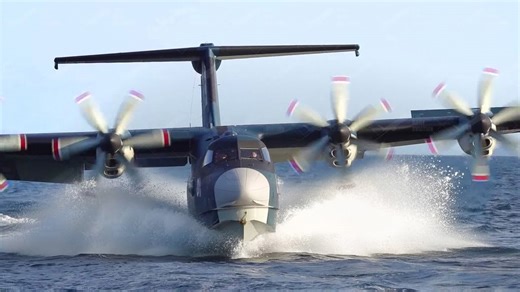 Japan’s Most Expensive Seaplane Ever in Action During Extreme Tests
