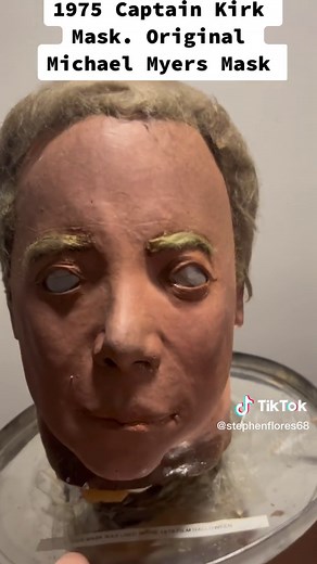 1975 Captain Kirk Mask: The Original Michael Myers Look