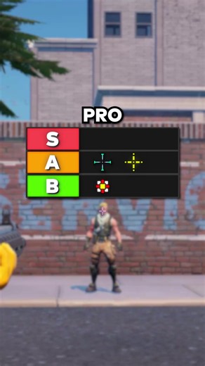 Which Pro Crosshair gives you AIMBOT? 🤖 #crosshairx #fortnite #fortnitecrosshair #aimtraining