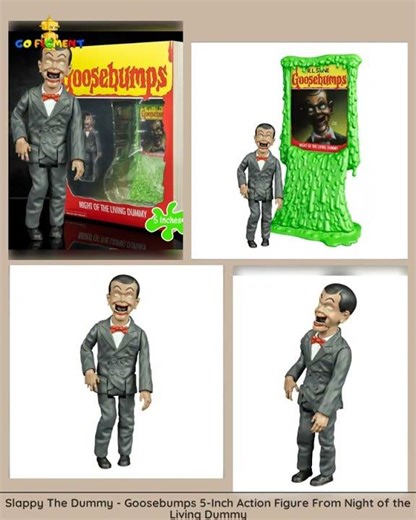 Slappy The Dummy - Goosebumps 5-Inch Action Figure From Night of the Living Dummy