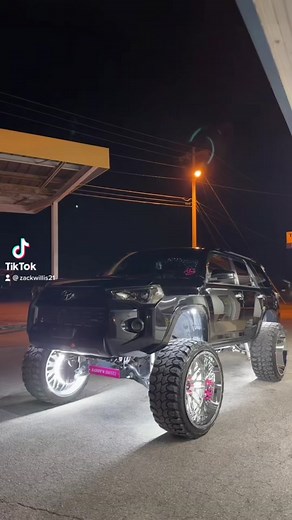 Pink Toyota 4Runner Custom Build