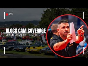 Mecum Monterey Live Block Cam: Thursday, Aug 14, 2025