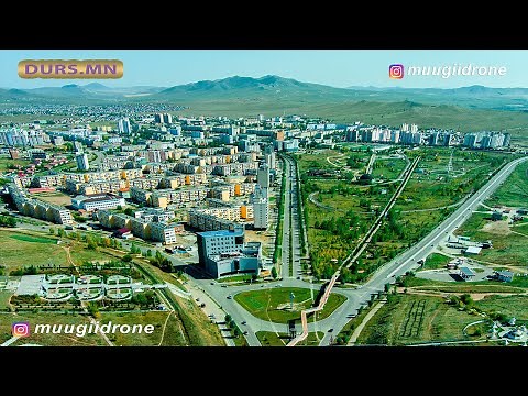Дархан-Уул Аймаг/Darkhan-Uul Province Of Mongolia 6K LOG Drone Part 1