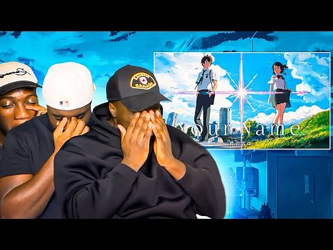 WE NEARLY CRIED😢!!! First Time Reacting To YOUR NAME ☄️ | MOVIE MONDAY