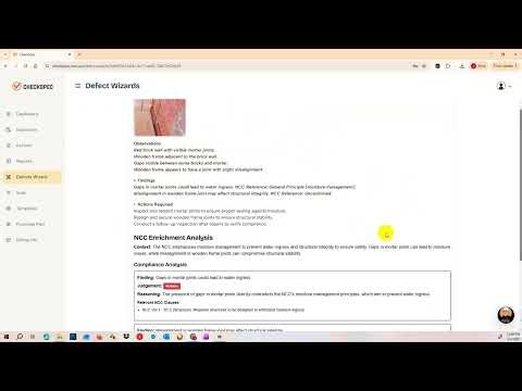 CheckSpec's Defect Wizard