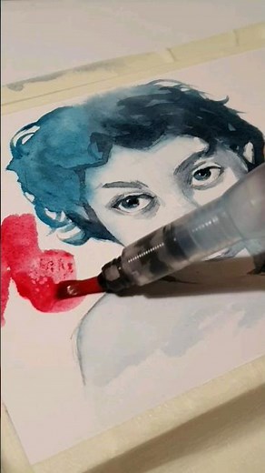 This portable water brush pen by Pentel is perfect for quick painting on the go! 🎨