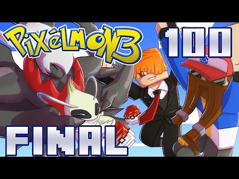 PIXELMON 3 - FINAL DE PELICULA 100 - POKÉMON EN MINECRAFT