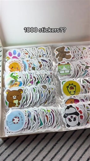 Thousand Cute Stickers for Kids' Creativity