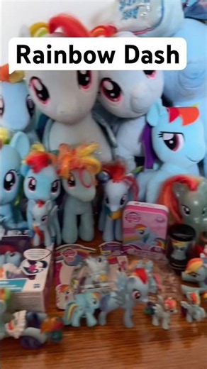 Rainbow Dash MLP Collection #mylittlepony #mlp #mlps #pony #toys