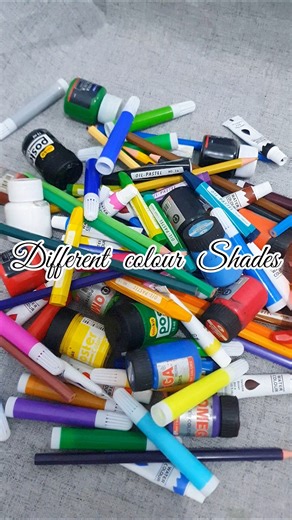 Different colour Shades #artandcraft #art