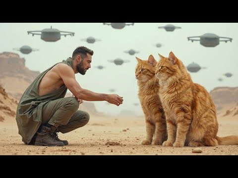 He Fed Two Alien Strays cats… 19 Minutes Later, 7,000 Warships Showed Up” HFY