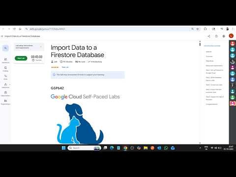 Import Data to a Firestore Database || Lab Solution || Google Cloud Arcade 2026